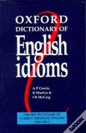 Capa do artigo Oxford Dictionary Of English Idioms