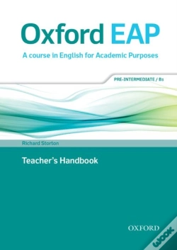 Capa do artigo Oxford Eap: Pre-Intermediate/B1: Teacher'S Book, Dvd And Audio Cd Pack
