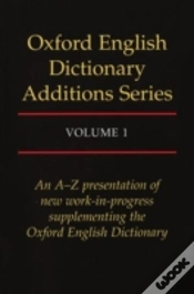 Capa do artigo Oxford English Dictionary Additions Series: Volume 1