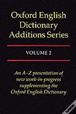 Capa do artigo Oxford English Dictionary Additions Series: Volume 2