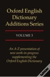 Capa do artigo Oxford English Dictionary Additions Series: Volume 3