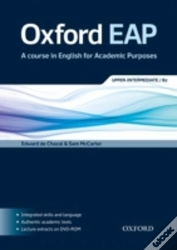 Capa do artigo Oxford English For Academic Purposes B2 Student Book & Dvd Pack