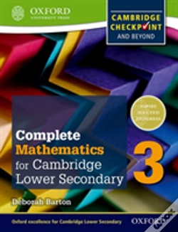 Capa do artigo Oxford International Maths For Cambridge Secondary 1 Student Book 3