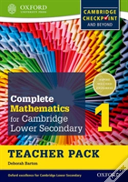 Capa do artigo Oxford International Maths For Cambridge Secondary 1 Teacher Pack 1