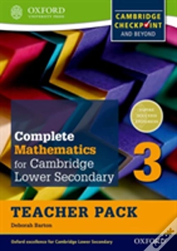Capa do artigo Oxford International Maths For Cambridge Secondary 1 Teacher Pack 3