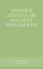 Oxford Studies In Ancient Philosophy, Volume 56 - Preview
