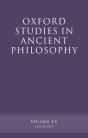 Oxford Studies In Ancient Philosophy, Volume 60 - Preview