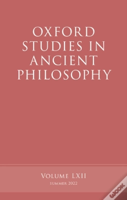Capa do artigo Oxford Studies In Ancient Philosophy, Volume 62