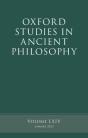 Oxford Studies In Ancient Philosophy - Preview