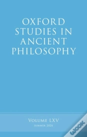 Capa do artigo Oxford Studies In Ancient Philosophy