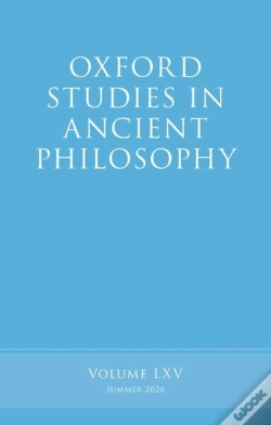 Capa do artigo Oxford Studies In Ancient Philosophy