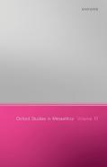 Oxford Studies In Metaethics, Volume 19