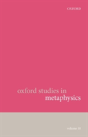 Oxford Studies In Metaphysics - Preview