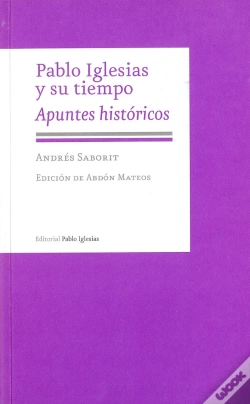 Capa do artigo Pablo Iglesias Y Su Tiempo