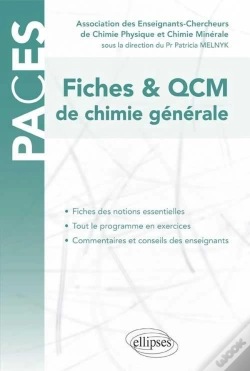 Capa do artigo Paces Qcm De Chimie Generale Ue1