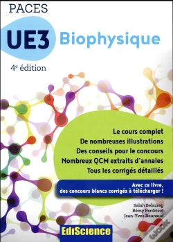 Capa do artigo Paces Ue3 Biophysique ; Manuel, Cours + Qcm Corrigés (4e Édition)