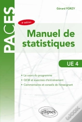 Paces : Ue4 ; Manuel De Statistiques (4e Édition)