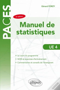 Capa do artigo Paces : Ue4 ; Manuel De Statistiques (4e Édition)