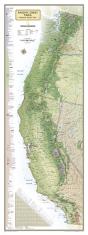 Pacific Crest Trail, Laminated - Preview