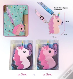 Capa do artigo Pack 10 Mini Sacs Licorne (2 Modeles / 5 Ex)