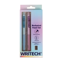 Capa do artigo Pack 2 Lapiseiras 0,5mm Writech Space Up + Minas + Borracha