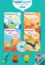 Capa do artigo Pack 4 Albums Cache Cache Comptines