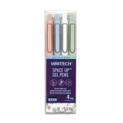 Capa do artigo Pack 4 Esferográficas Writech Space Up Gel