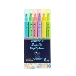 Capa do artigo Pack of 5 Erasable Writech Pastel Underliners