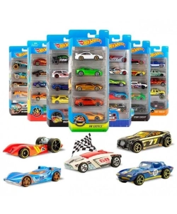 Capa do artigo Pack 5 veículos Hot-Wheels (1 pack aleatório)