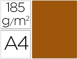 Capa do artigo Pack 50 Folhas Cartolina Iris 185/A4 Chocolate