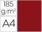 Pack 50 Folhas Cartolina Iris 185/A4 Grena - Preview