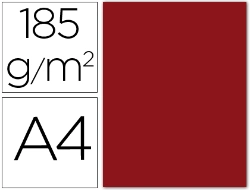 Capa do artigo Pack 50 Folhas Cartolina Iris 185/A4 Grena