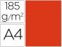 Pack 50 Folhas Cartolina Iris 185/A4 Tomate - Preview