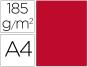 Pack 50 Folhas Cartolina Iris 185/A4 Vermelho - Preview