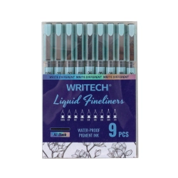 Capa do artigo Pack 9 Marcadores de Fibra Finaliner Writech