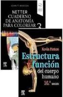 Pack Cuaderno Anatomia Colorear 3ª Ed Estructura Y Funcion