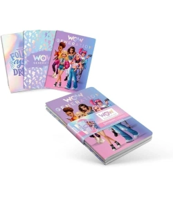 Capa do artigo Pack de 3 Blocos de Notas A5 Capa Mole 24 folhas 100 gsm Wow Generation