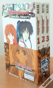 Pack Kenshin: O Samurai Errante (Volumes 1, 2 e 3)