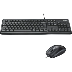 Capa do artigo Pack Logitech Teclado + Rato: MK120 USB