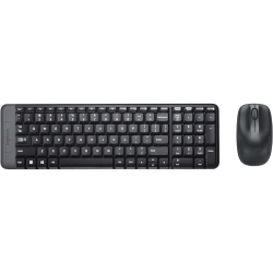 Capa do artigo Pack Logitech Teclado + Rato: MK220 USB