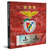 Capa do artigo Pack Presente Odisseias - Sport Lisboa e Benfica: Bilhete e Cachecol | Experiência para 1 pessoa