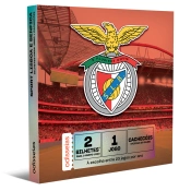 Capa do artigo Odisseias Gift Pack - Sport Lisboa e Benfica | Game Tickets + Scarves