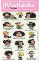 Pack Stickers Mafalda 1 - 6 Copias