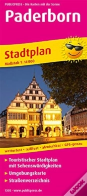 Capa do artigo Paderborn, Stadtplan 1:14.000