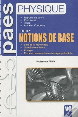 Capa do artigo Paes Physique Ue 3.1 Notions De Base