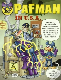 Capa do artigo Pafman In U.S.A. (Top Cómic Pafman 3)