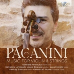 Capa do artigo Paganini: Music for Violin & Strings - CD