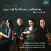 Capa do artigo Paganini: Quartets for Strings and Guitar Nos. 5, 4 & 10 - CD