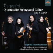Capa do artigo Paganini: Quartets for Strings and Guitar Nos. 7, 14 & 15 - CD