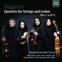 Capa do artigo Paganini: Quartets for Strings and Guitar Nos. 7, 14 & 15 - CD